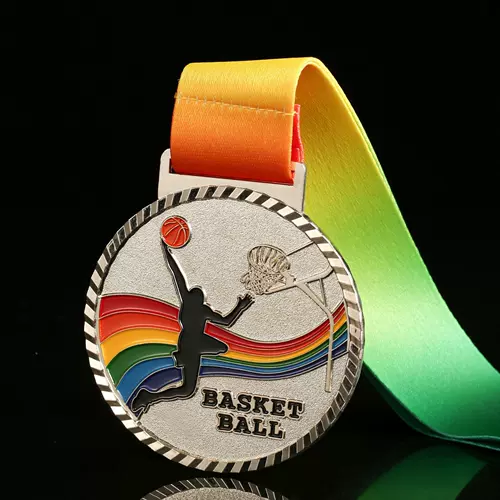 Металлическая медаль индивидуальная марафонская марафонская баскетбольная бадминтонская медаль индивидуально