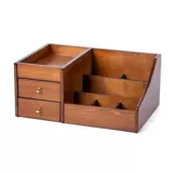 Деревянная косметическая коробка для хранения для ухода за кожей, настольная помада, маска для лица, туалетный столик, система хранения