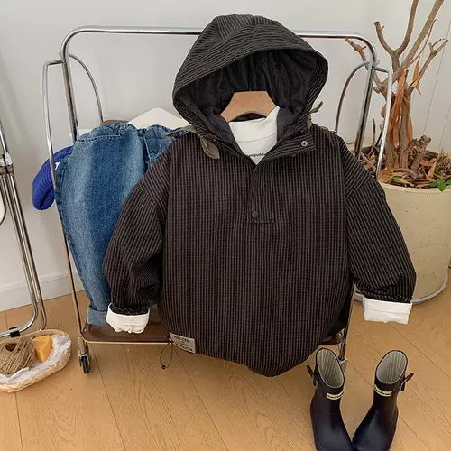 Детская куртка для мальчиков, цепочка с молнией, толстовка, спортивный костюм с капюшоном, осенняя, на молнии, в корейском стиле