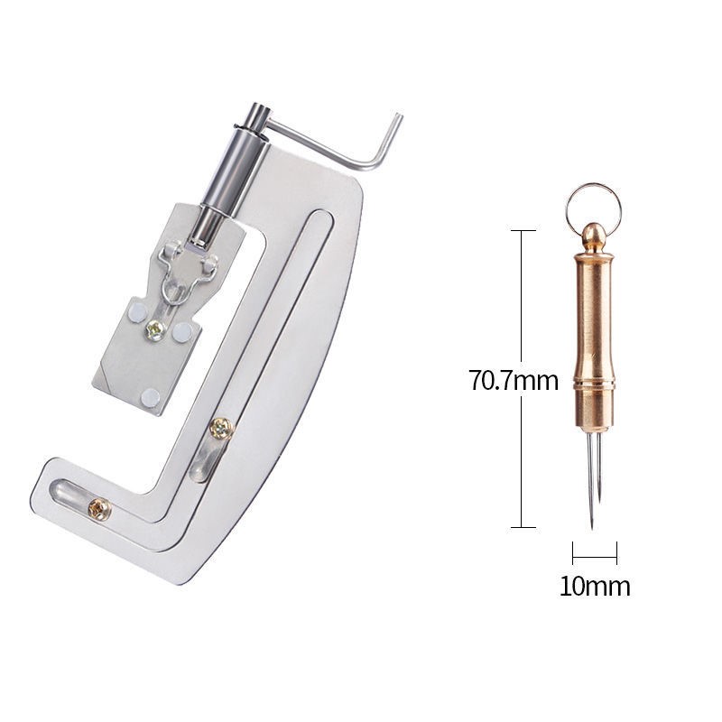 Quick Tie Hook manual stainless steel tying fishhook Hook Fishhook Subline Double Crochet Fishing Tether Hook Instrumental Hook