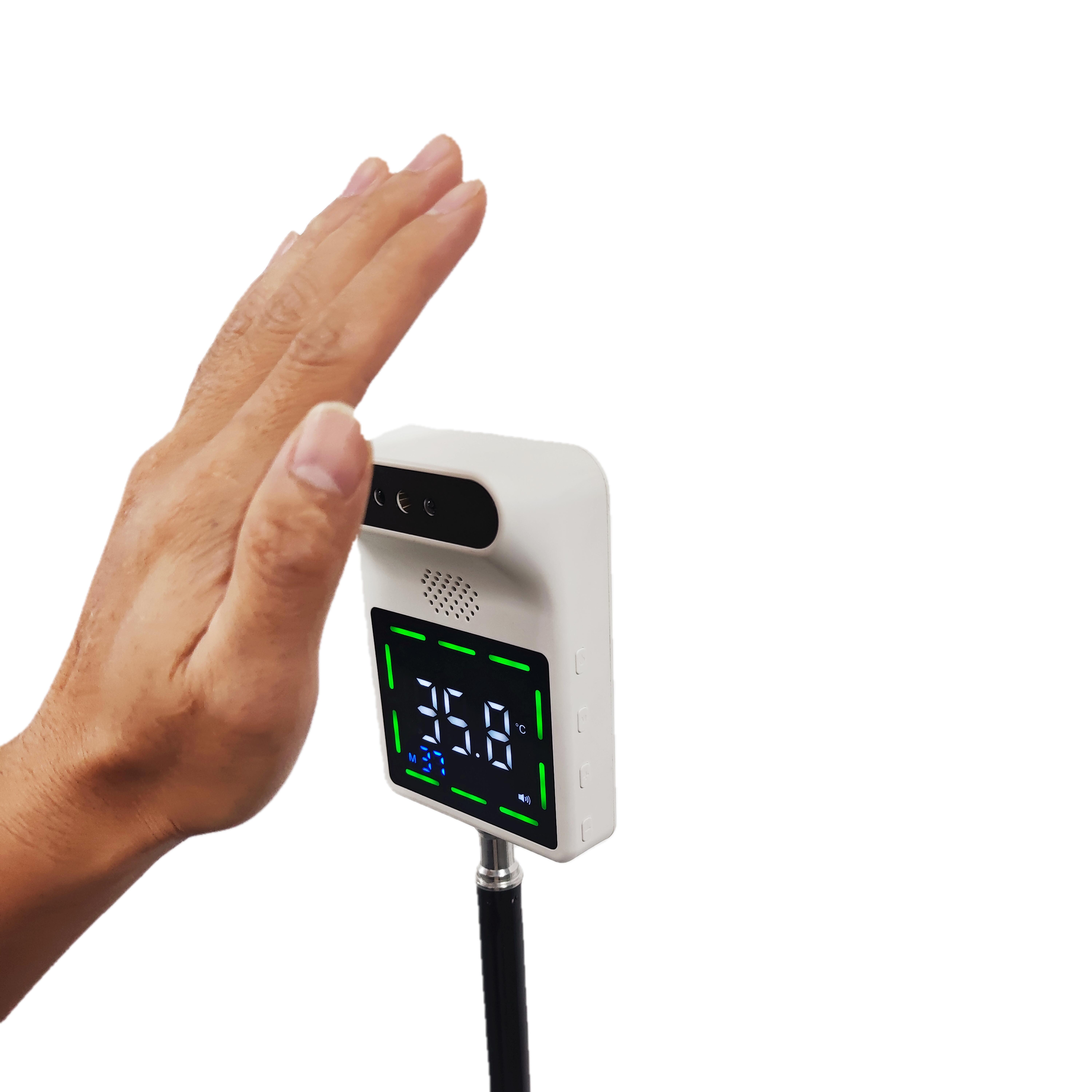 Infrared fast automatic thermometer vertical detector thermometer door electronic sub-zero business Super Store Company