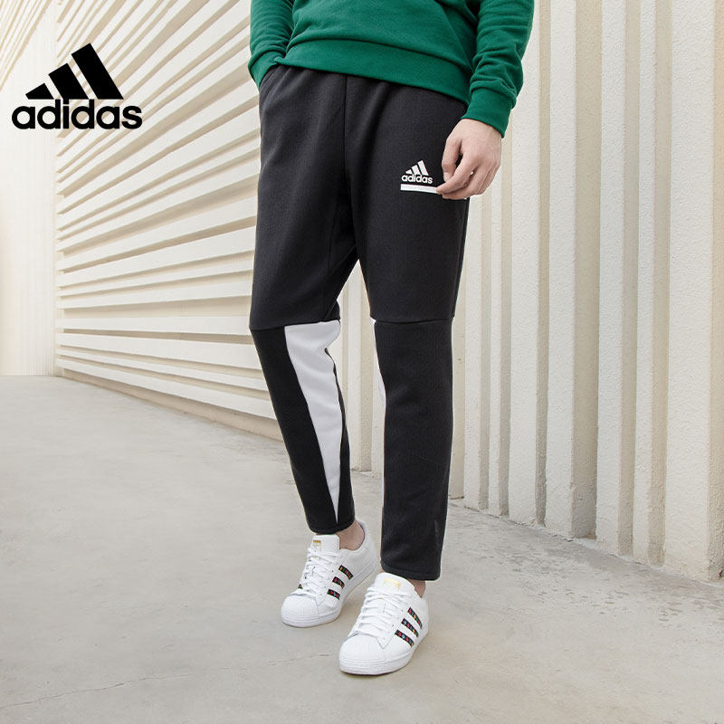 Adidas阿迪达斯运动长裤男春季新款ZNE系列拼接休闲裤GM6545
