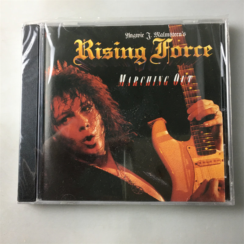 Нераспечатанная версия M. Ингви Дж. Альбом Malmsteen's Rising Force, выходящий маршем, CD Изображение 1