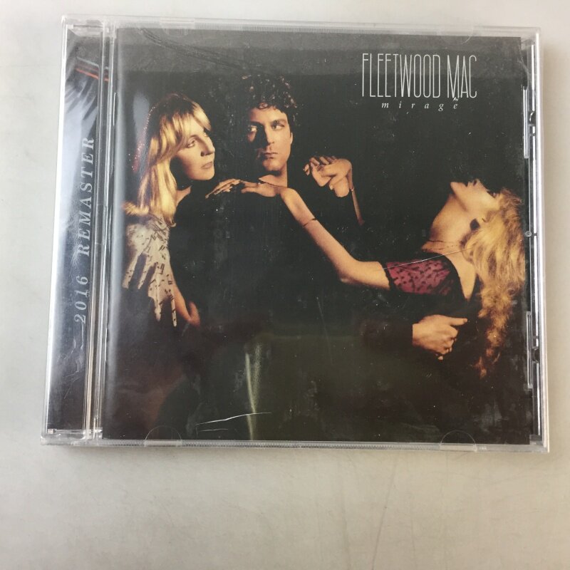 O версия нераспечатанной коробки для компакт-дисков Pink Floyd Fleetwood Mac-Mirage с трещиной Изображение 1