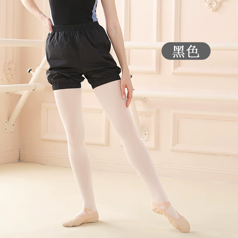 艾舞戈 Shorts, black trousers, leggings, high waist