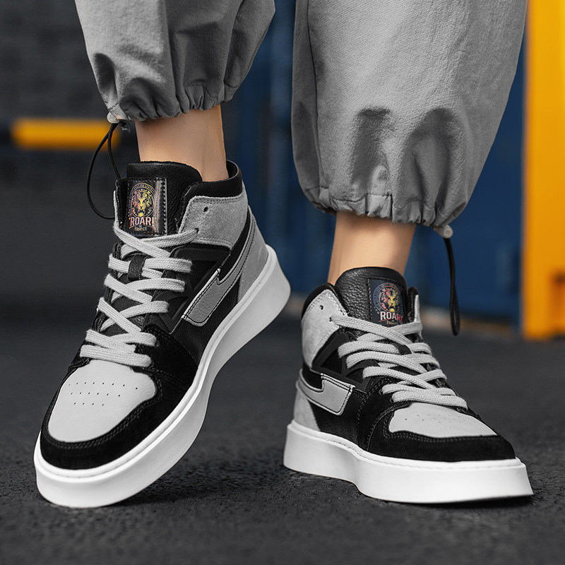 aj men's shoes fall 2021 new tide board shoes putian officials net air force 1 spring autumn heightening sports high cylinder shoes