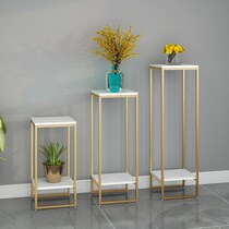  Flower Racks Vines Nordic Iron Art Sub-Flower Pots Shelf Living-room Simple Floor Type Balcony Shelve Room Green shelf