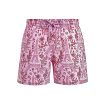 VILEBQUIN mens pattern printed draw rope swimsuit FARFETCH Fat Chic