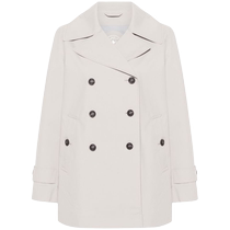 SAVE THE DUCK Womens Sofi logo patch trench coat FARFETCH