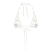 Forte Forte Ladies Triangle Velvet Bikini with FARFETCH Fat Chic