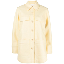 Final Sale]RODEBJER Womens Breasted Virgin Wool Coat FARFETCH