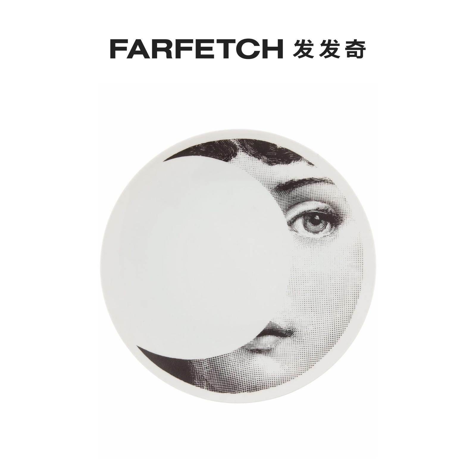 Fornasetti Illustrator Printed Porcelain Disc FARFETCH Hair Chic-Taobao