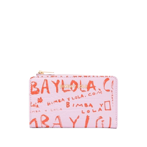 Bimba y Lola womens logo printed bifold wallet FARFETCH