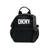 DKNY childrens clothing logo printed shoulder pack FARFETCH is surprised