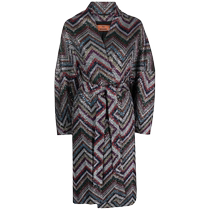 Missoni Womens Zigzag Sequin Embellished Tunic Jacket FARFETCH