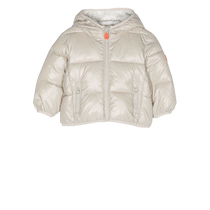 SAVE THE DUCK Childrens Clothing Label Padded Jacket FARFETCH