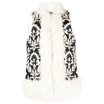 Double J Womens Folk floral print vest FARFETCH