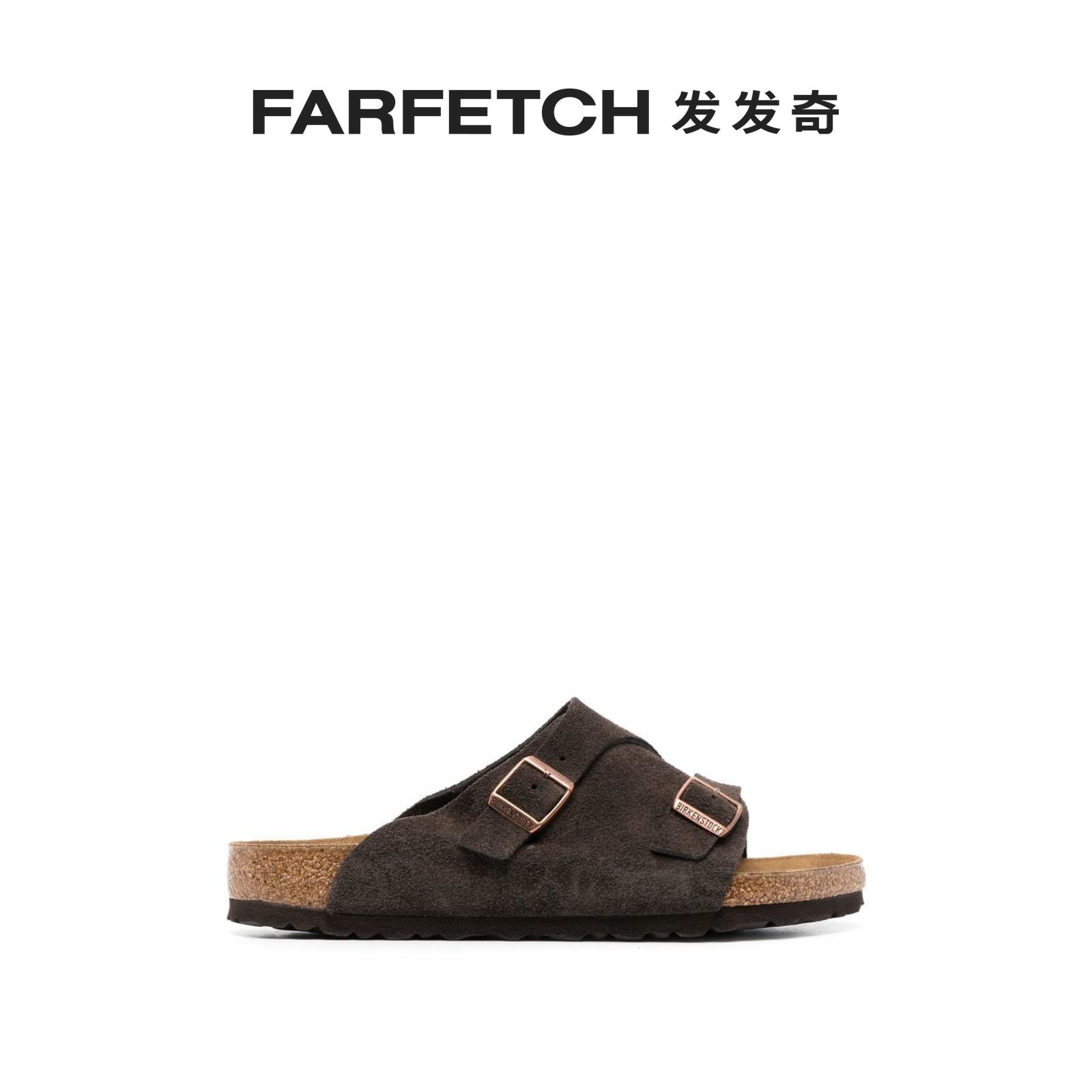 Birkenstock men's Zürich double clasp slippers FARFETCH Fat Chic-Taobao