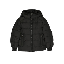 Moschino childrens padded hooded jacket FARFETCH