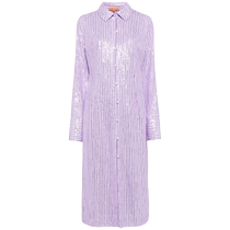 Stine Goya - Женское Платье-Рубашка с Пайетками Sonja в Интернет-магазине Farfetch.