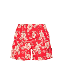 Marine Serre mens Hawaiian style printed swimming trunks FARFETCH