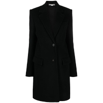 Stella Mccartney Womens Single-breasted Wool Jacket FARFETCH