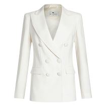 Etro womens peak lapel double-breasted blazer FARFETCH