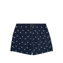 Emporio Armani Armani mens logo embroidered swimming trunks FARFETCH