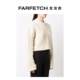 AmiParis ສາຍເຄເບີ້ນຫນາຂອງແມ່ຍິງ Round Neck ສັ້ນ Casual Wool Sweater Faqi