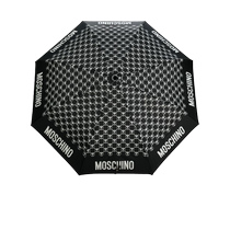 Moschino womens classic logo printed umbrella FARFETCH