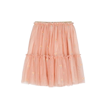 Stella Mccartney childrens floral embroidered tulle skirt FARFETCH