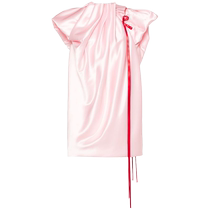 Simone Rocha Womens Ruffled Detailed Satin Mini Dress FARFETCH