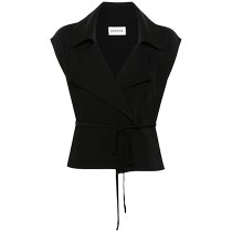 P A R O S H Womens Cady Wrap Vest FARFETCH