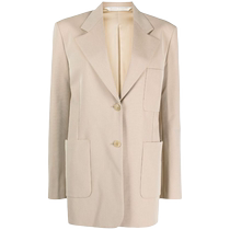 Final Sale]Palm Angels Womens Knit Tape Cotton Blazer FARFETCH Hair