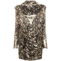 AllSaints Womens Liliana Graphic Print Mini Dress FARFETCH