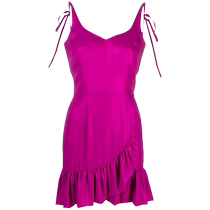 Parlor Womens Sweetheart Neck Sleeveless Ruffle Mini Dress FARFETCH