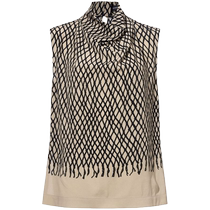 Proenza Schouler Womens Valerie Abstract Pattern Top FARFETCH