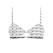 Toteme Womens Smocked Bikini Top FARFETCH