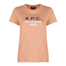 AP C Ms Madame logo printed cotton T-shirt FARFETCH Fat Chic