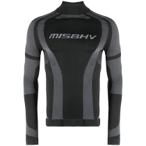 Misbhv mens logo print compression top FARFETCH