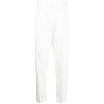 Pt01 Mens High Waist Cotton Suit Pants FARFETCH