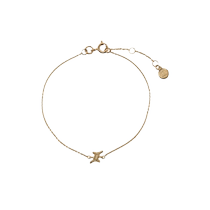 Mme ALKEMISTRY 18K Gold Zodiac Bracelet Gemini FARFETCH Fat Chic