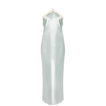 Reformation Womens Aara Halter Neck Silk Dress FARFETCH