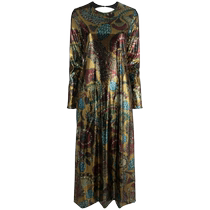 Double J Womens Swank sequin floral print dress FARFETCH