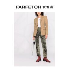 Блэйзер [新品]dsquared2女士人字纹图案针织单排扣西装夹克发发奇