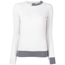 Lorena Antoniazzi Womens Two-Color Percale Sweater FARFETCH
