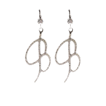 Final Sale] Blumarine Womens Crystal Earrings FARFETCH