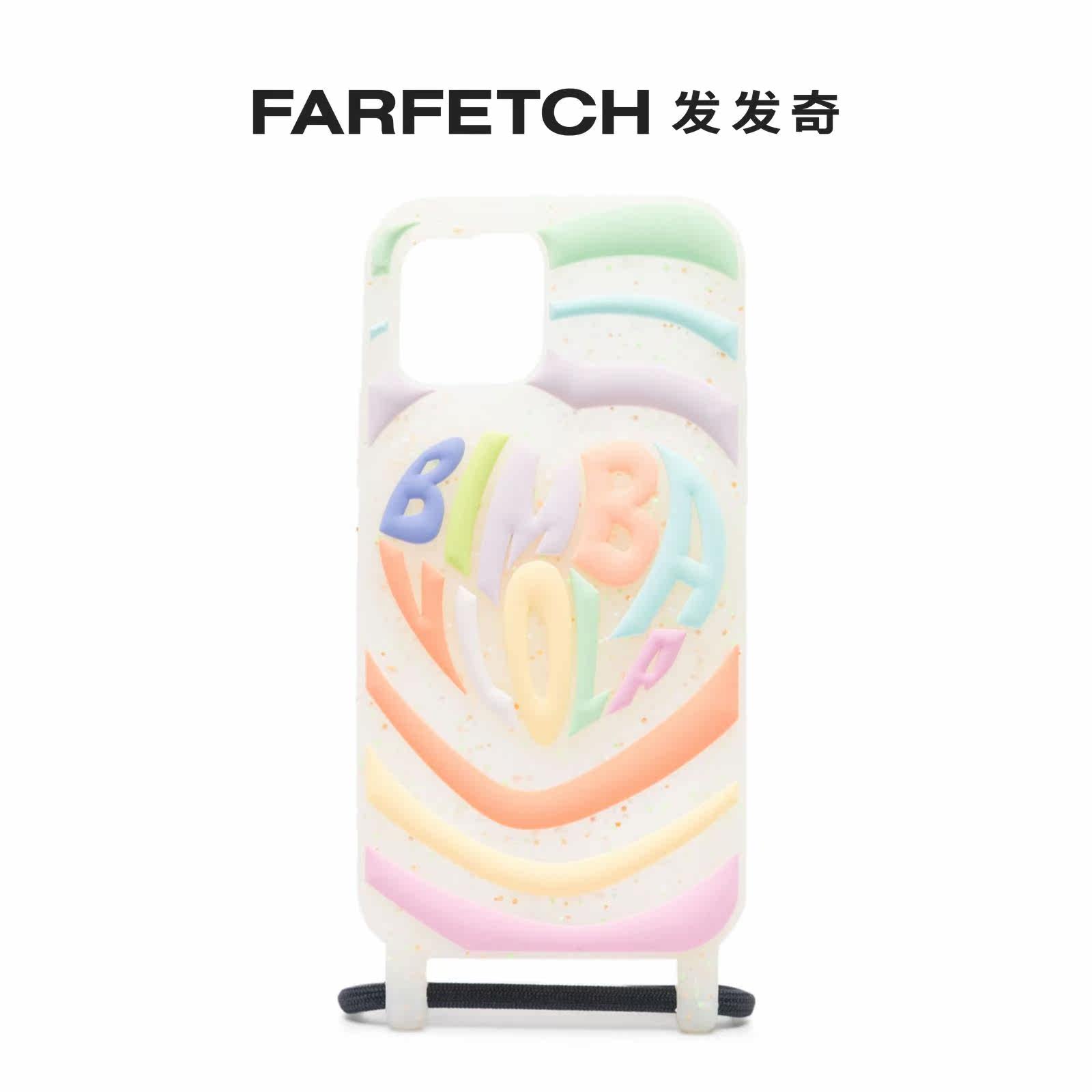 Lady Bimba y Lola iPhone 12 12 Pro logo embossing transparent phone shell Fat Chic-Taobao