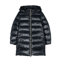 Herno childrens zippered hooded down jacket FARFETCH