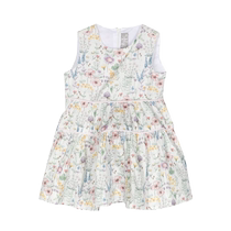 Il Gufo childrens floral print cotton dress FARFETCH